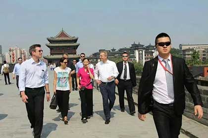 中國保鏢保護活動